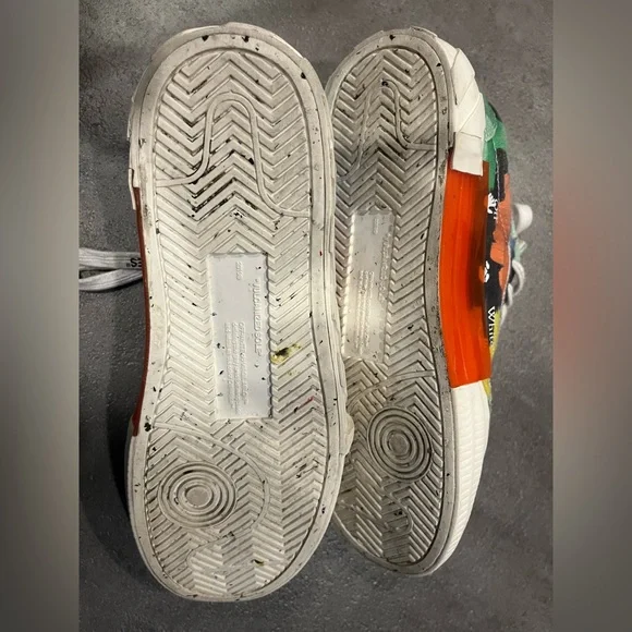Off White Paint Splatter Sneakers… - Picture 14 of 14